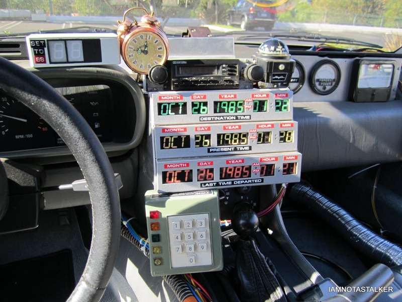 What Was The Date On The Delorean In Back To The Future