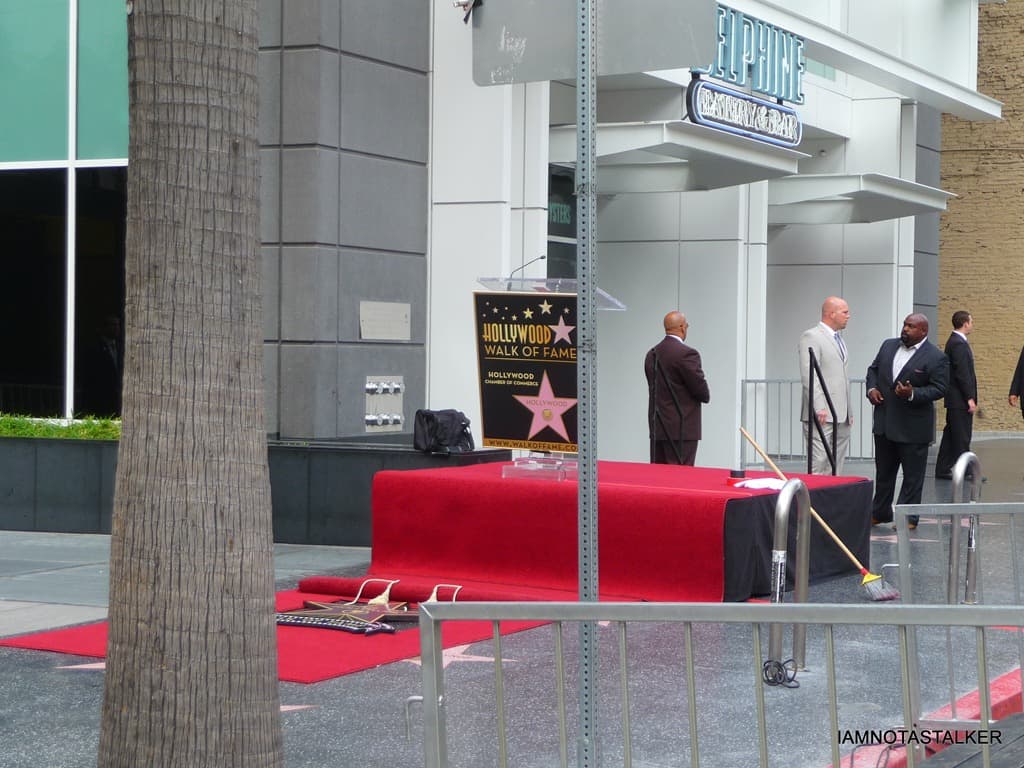 Simon Fuller’s Walk of Fame Star Ceremony