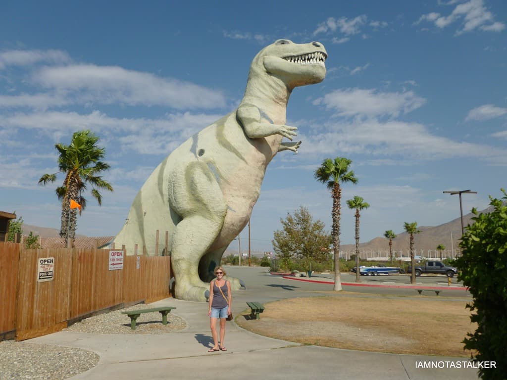 The Cabazon Dinosaurs from “Pee-wee’s Big Adventure”