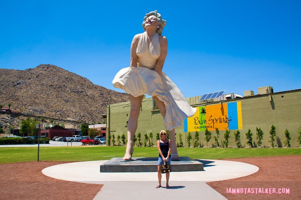 The “Forever Marilyn” Statue in Palm Springs
