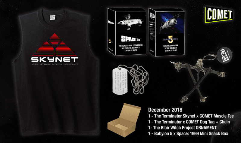 The COMET & CHARGE! December Giveaway