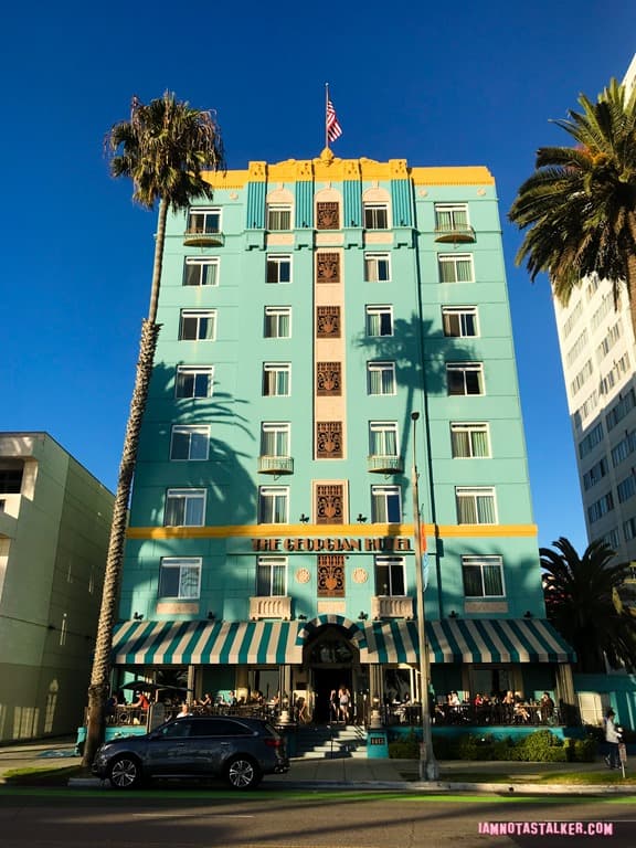 The Georgian Hotel from “BH90210”