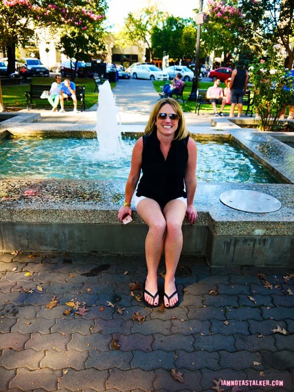 Healdsburg Town Plaza from “Scream”