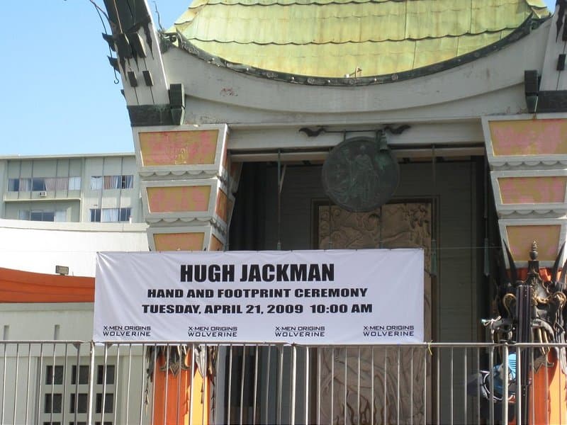Hugh Jackman’s Hand and Footprint Ceremony