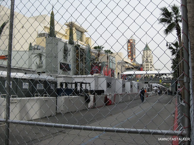 Hollwood Blvd shut down for the Oscars