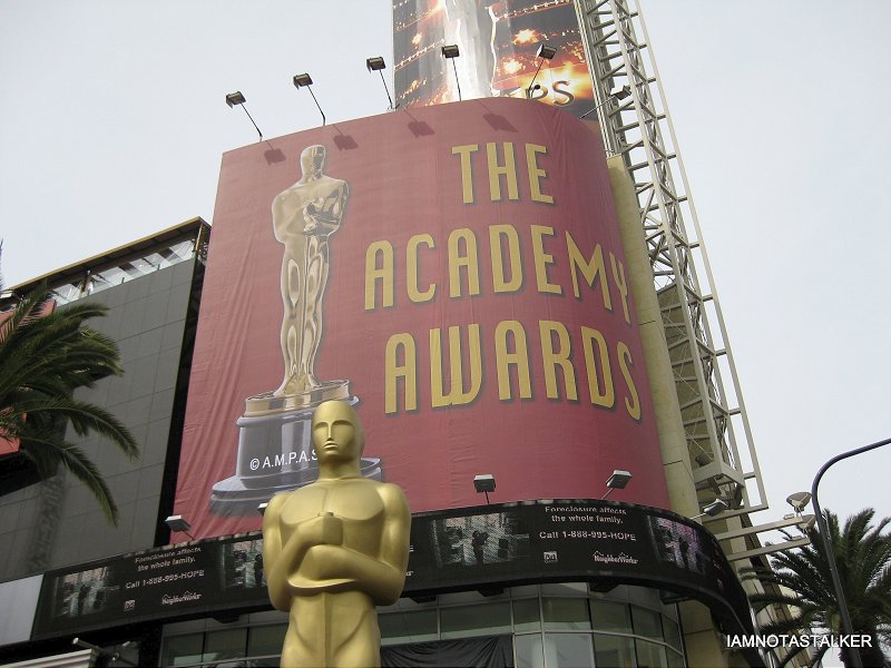 Academy Awards Red Carpet Entrance