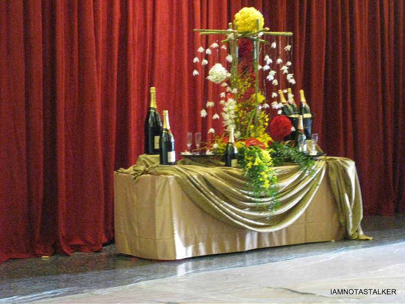 champagne on the Red Carpet