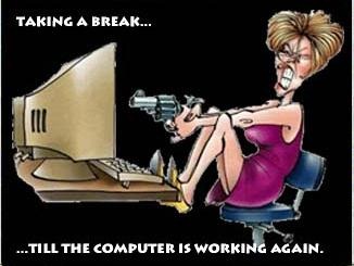 Taking a Break . . .