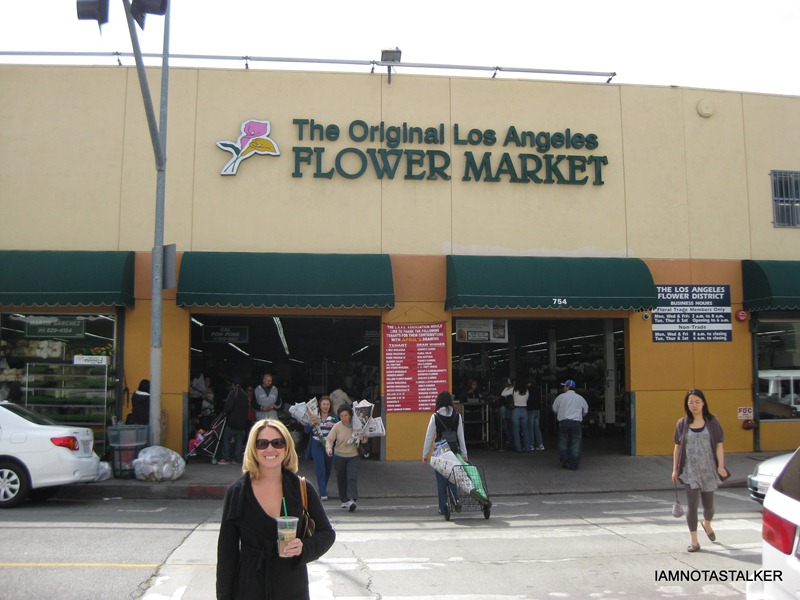 The Los Angeles Flower Market from “Valentine’s Day”