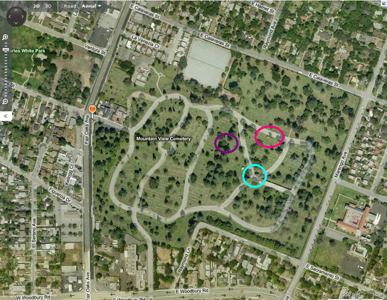 Mountain View Cemetery Locations II