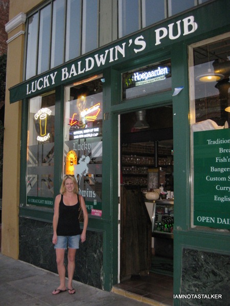 Lucky Baldwin’s British Pub and Cafe from “The Big Bang Theory”