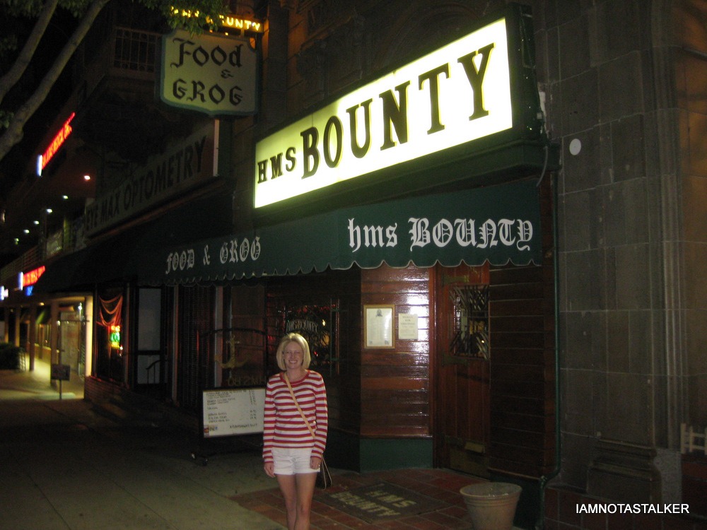 The HMS Bounty Bar and Restaurant from “Mad Men”