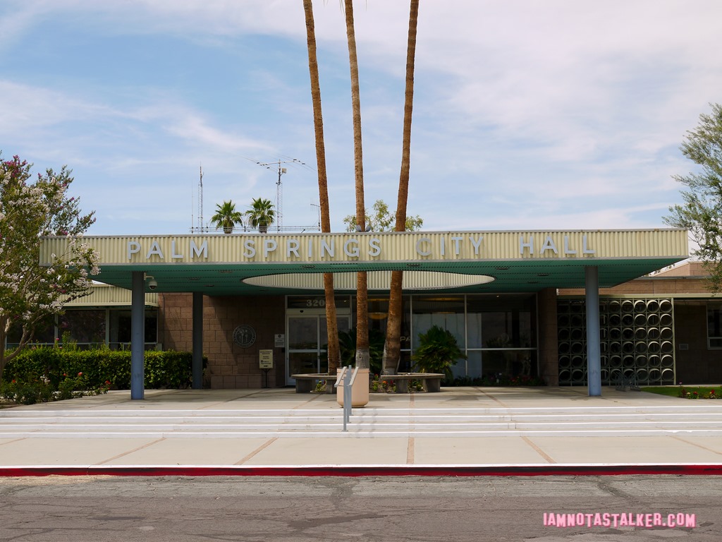 Palm Springs City Hall Behind the Candelabra (5 of 32)