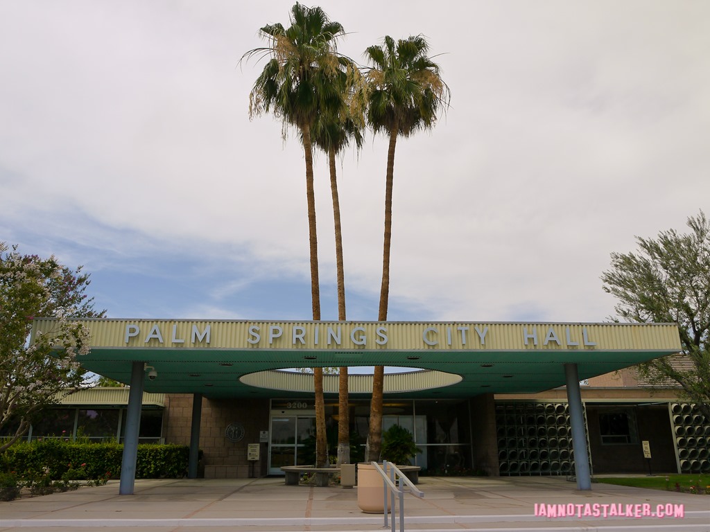 Palm Springs City Hall Behind the Candelabra (32 of 32)