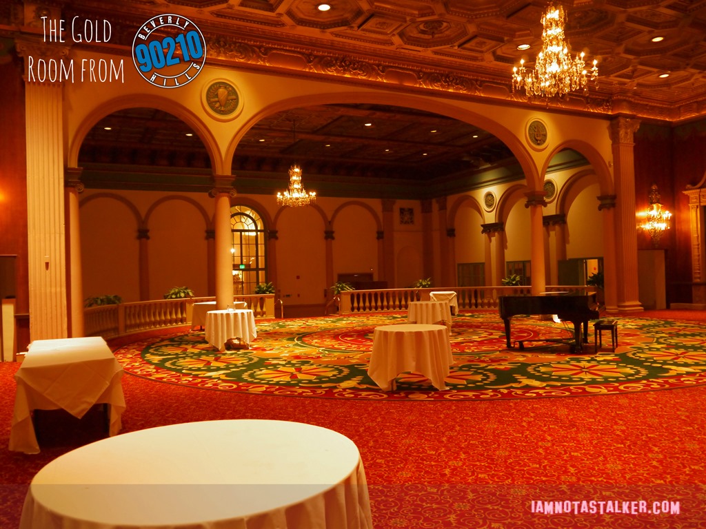 Millennium Biltmore Gold Room from Beverly Hills 90210-2
