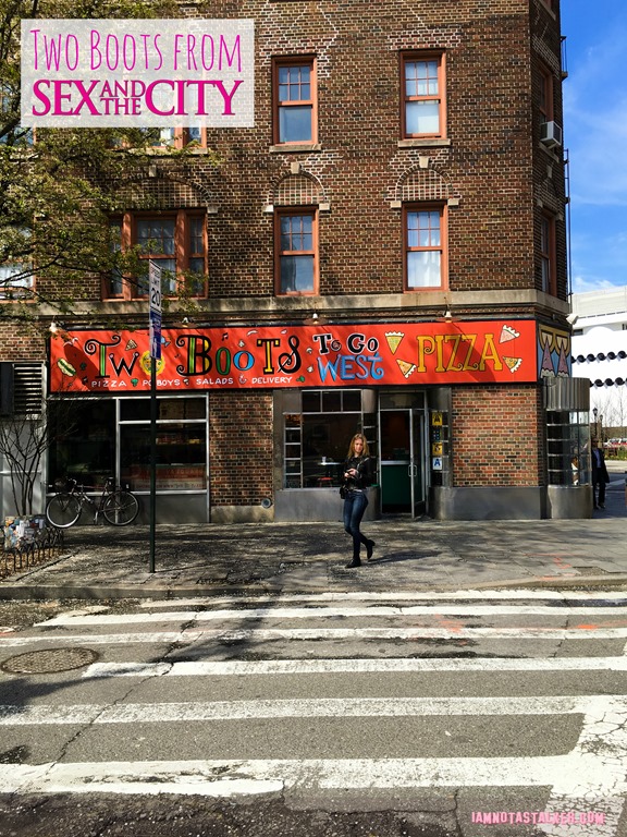 Two Boots to Go West Pizza from Sex and the City-2