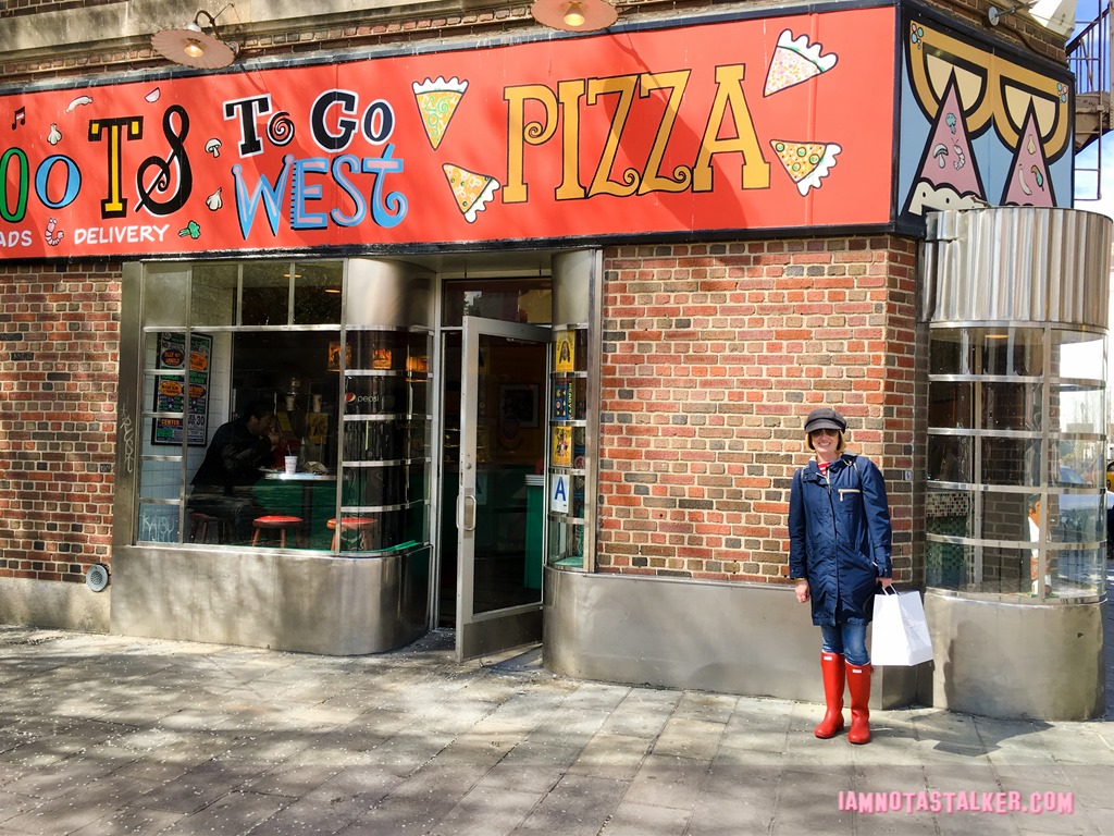 Two Boots To Go West Pizza from “Sex and the City”