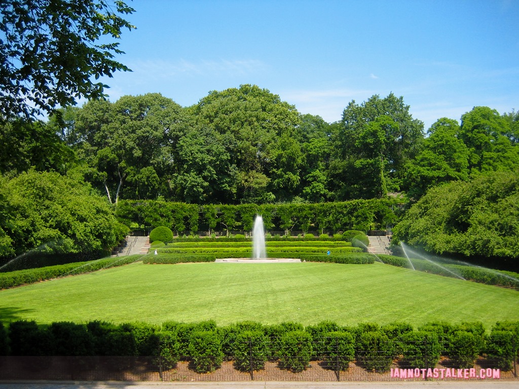 The Conservatory Garden in Central Park