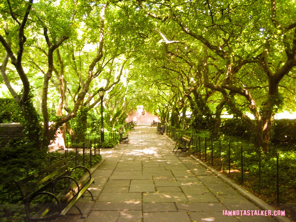 The Conservatory Garden from The Girl on the Train-