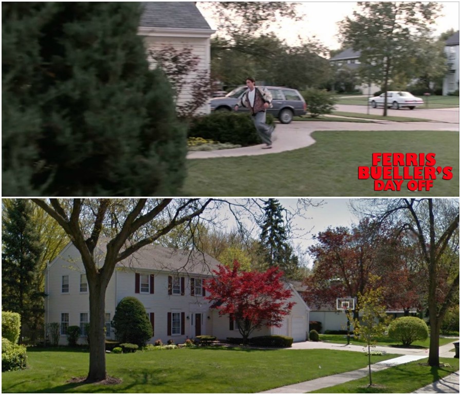 Ferris Runs Through a House Collage