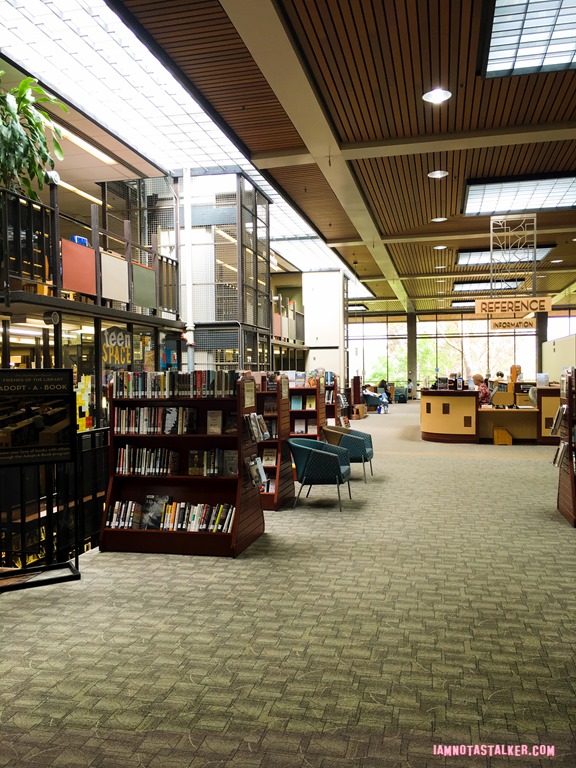Huntington Beach Central Library from Rosewood-9256