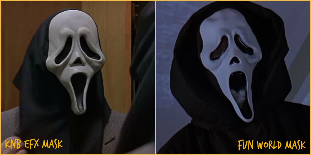 KNB vs Fun World Scream Mask