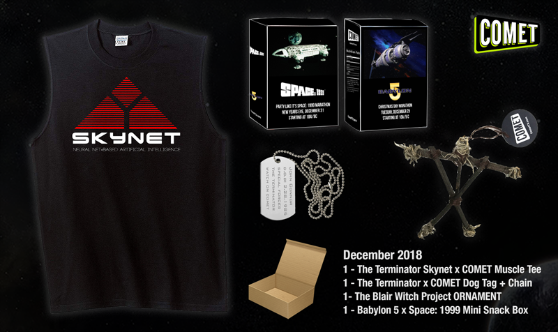The COMET & CHARGE! December Giveaway