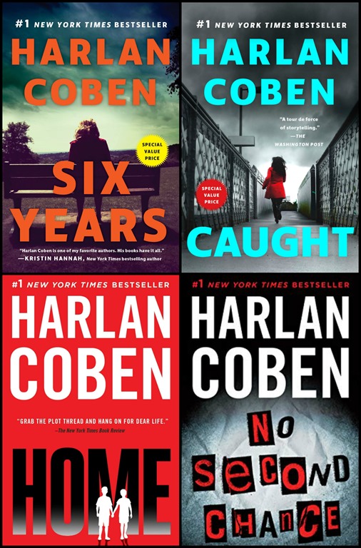Harlan Coben Collage